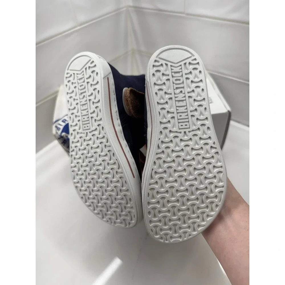 Birkenstock Kids ZW11 Mitten Boot Night Blue Buckle‎ Winter Shoes
